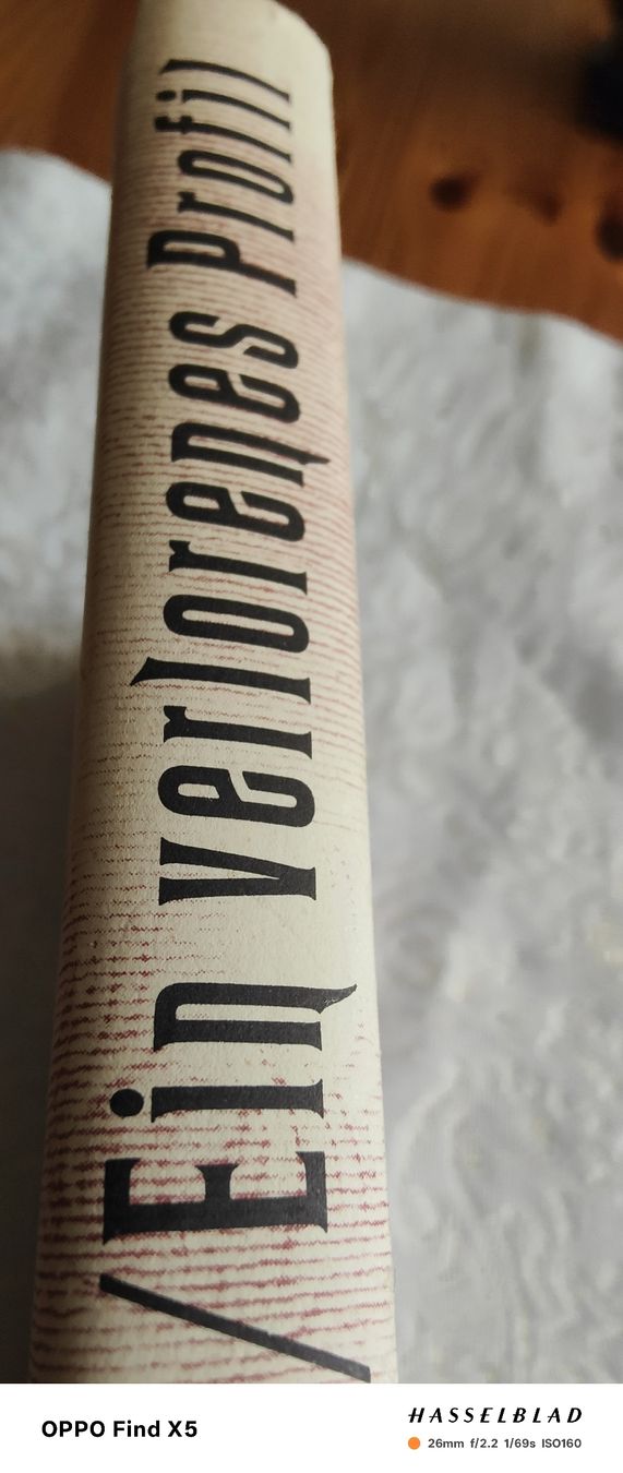 Libri: Ein verlorenes Profil – Usato da Volken venduto da katz5 3