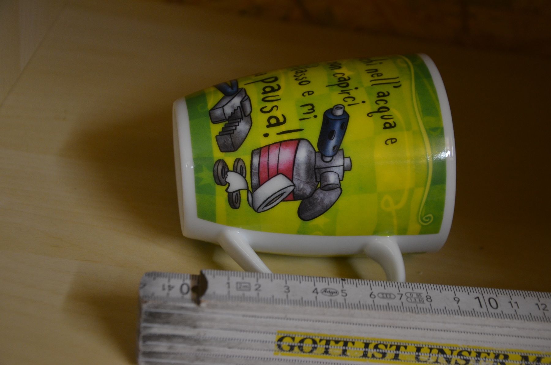 Tazze: TAZZA SCRITTA ITALIANO – Nuovo (secondo la descrizione) da Chiasso venduto da Dolly015 1