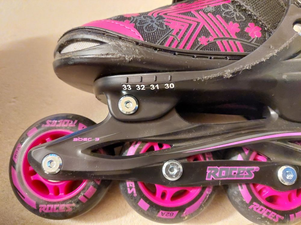 Kinder Inline Skates 30-35 Grössenverstellbar (Gebraucht) In Wetzikon