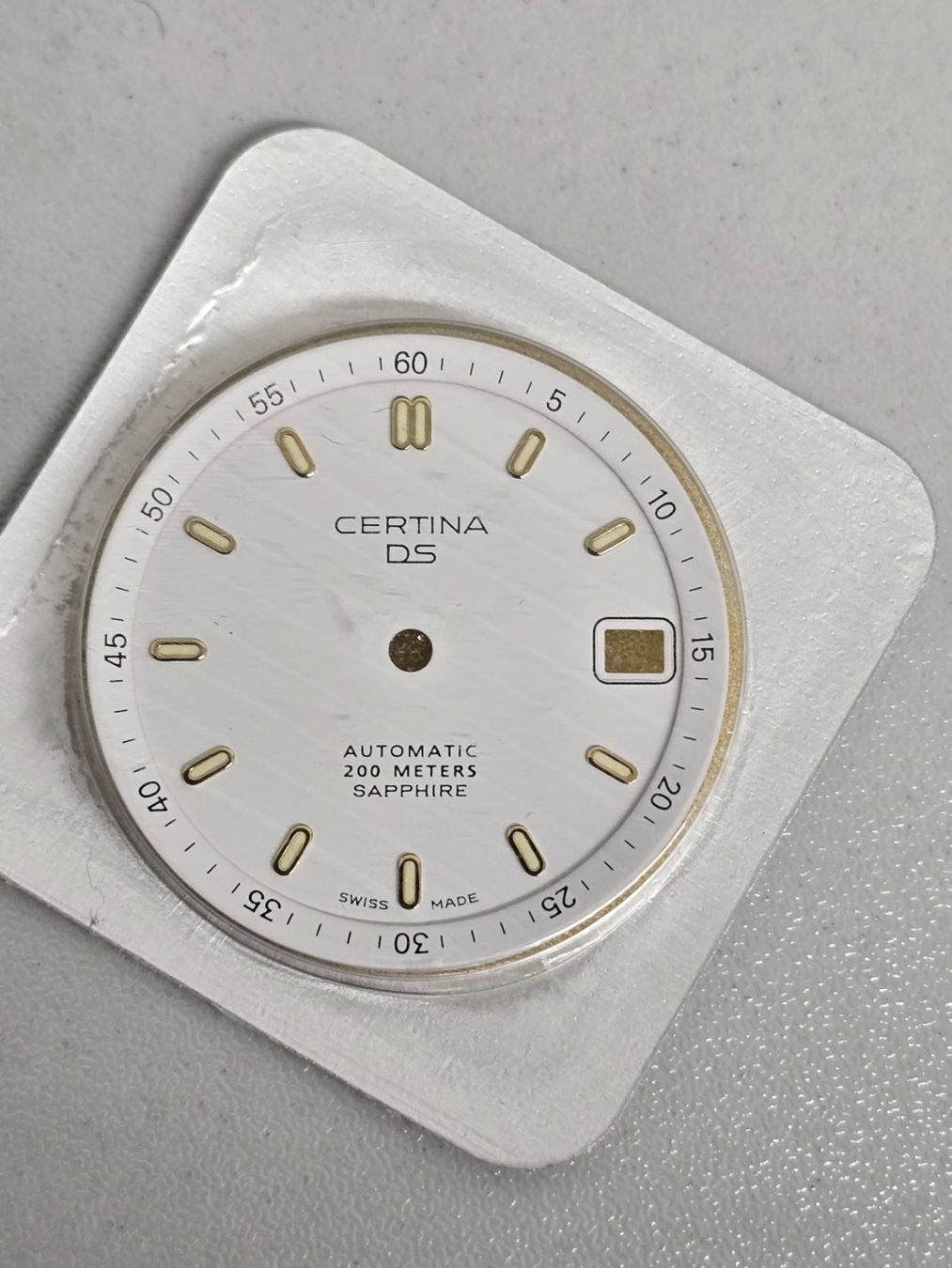 Certina Orologi: Cadran Certina DS  Neuf sous blister – Nuovo e nell'imballaggio originale da Tramelan venduto da Nirdan