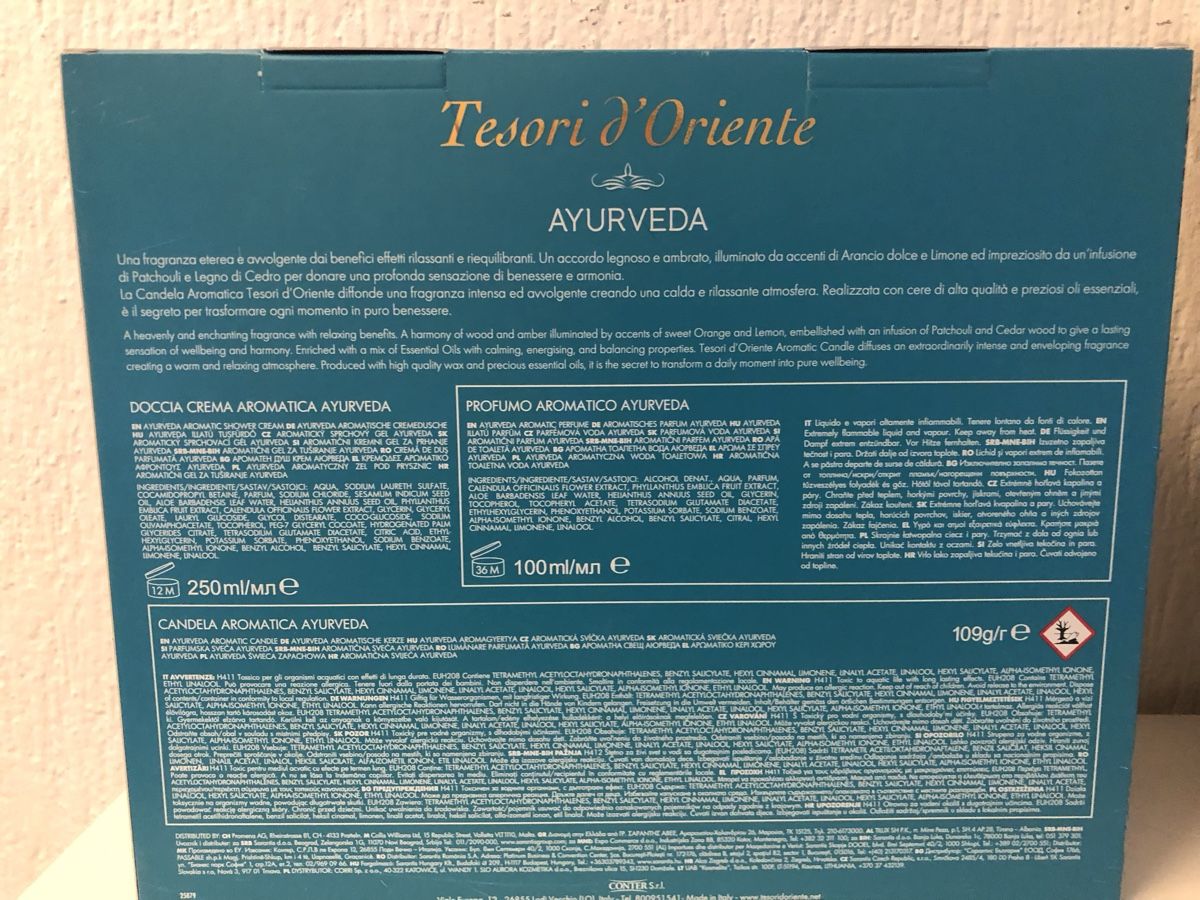 Altro per la cura del corpo: Tesori Ayuveda Set – Nuovo e nell'imballaggio originale da Embrach venduto da Debby_1986 1