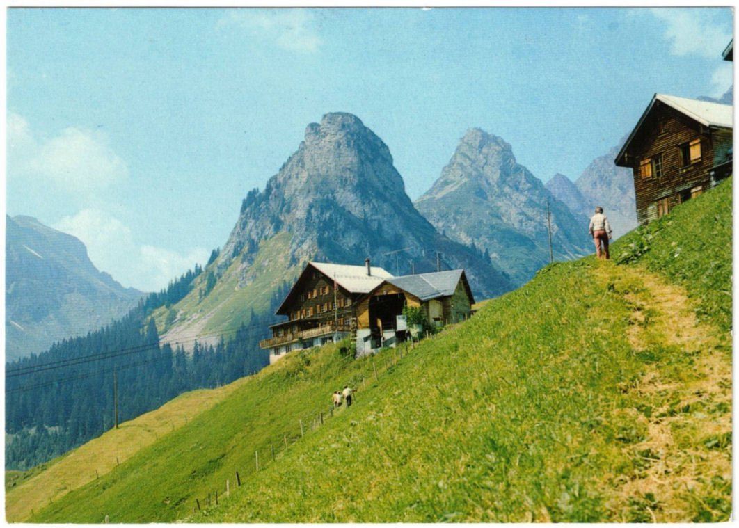 Cartoline postali: Isental - Luftseilbahn Gitschenen – Usato da Binningen venduto da Mountainrider