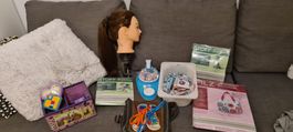 Bastelset / Frisierpuppe und Aufbewahrungsbox