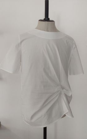 Bluse Baumwolle weiss opus 38