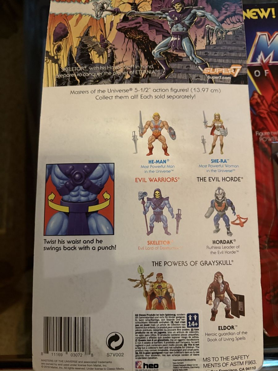 Masters of the Universe Statuette: MOTU SUPER 7 sammlung TOP – Nuovo e nell'imballaggio originale da Herzogenbuchsee venduto da warrior77 9