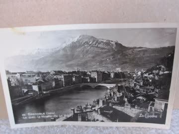 Cartoline postali: alte Postkarte von Grenoble – Usato da Bärau venduto da perosch65