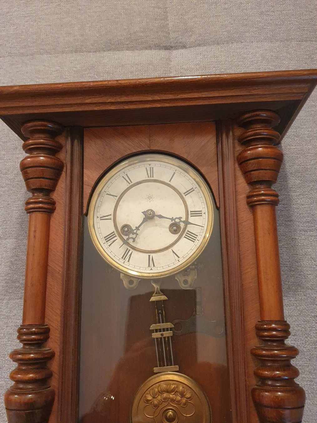 Orologi da terra & Orologi da parete: Antike Wanduhr Regulator Holz Gründerzeit – Usato da Basel venduto da M2 2