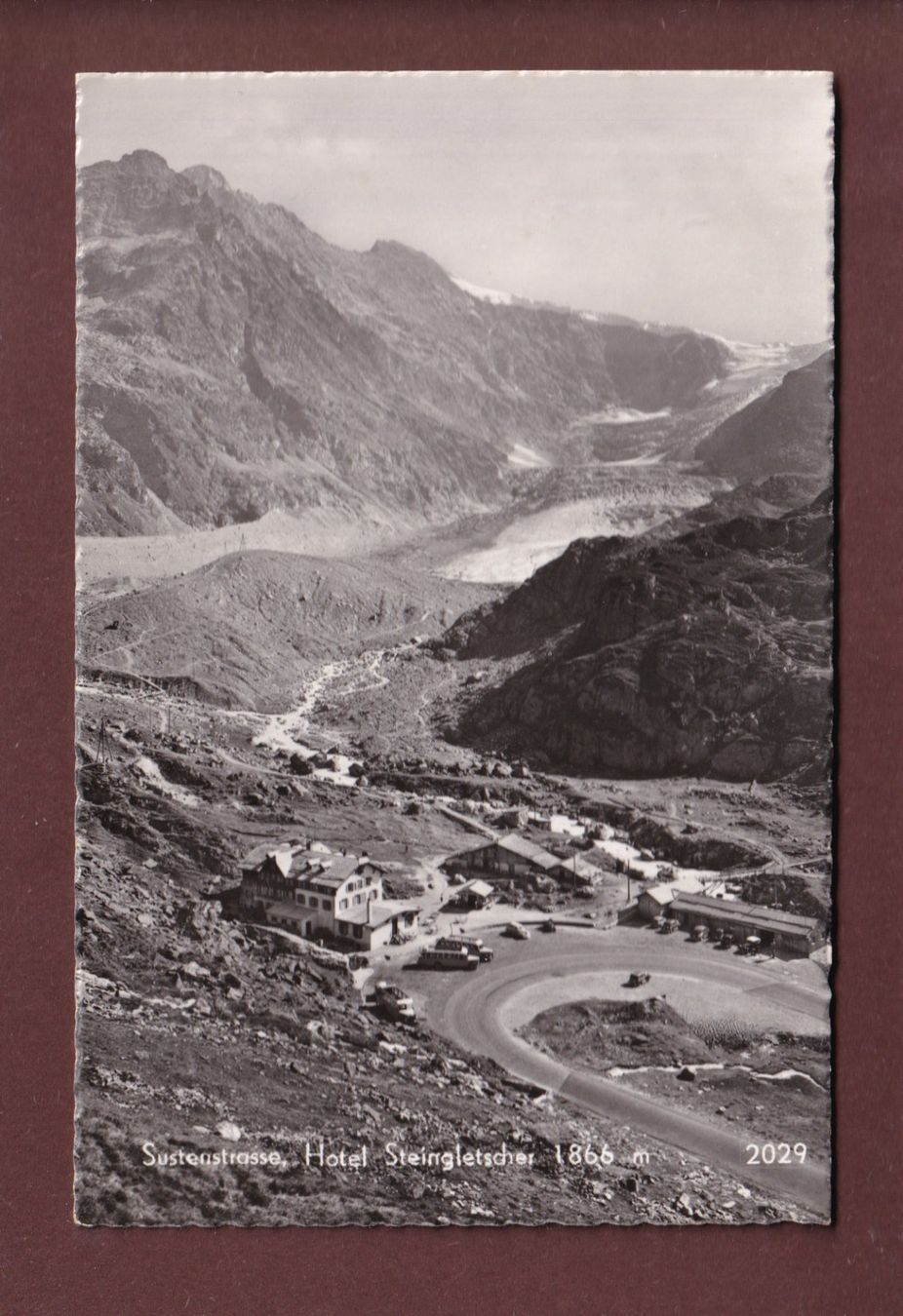 Cartoline postali: Hotel STEINGLETSCHER - 1949 – Usato da Pully venduto da nicecards