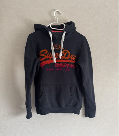Superdry Hoodie Dunkelblau Gr. S - Top Zustand 