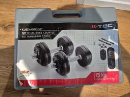 Hantelset K-TEC 15kg - Ideal fürs Home-Workout 💪