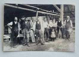 Wahlern - Schwarzenburg - Sägerei Zahnd - Alte Photo