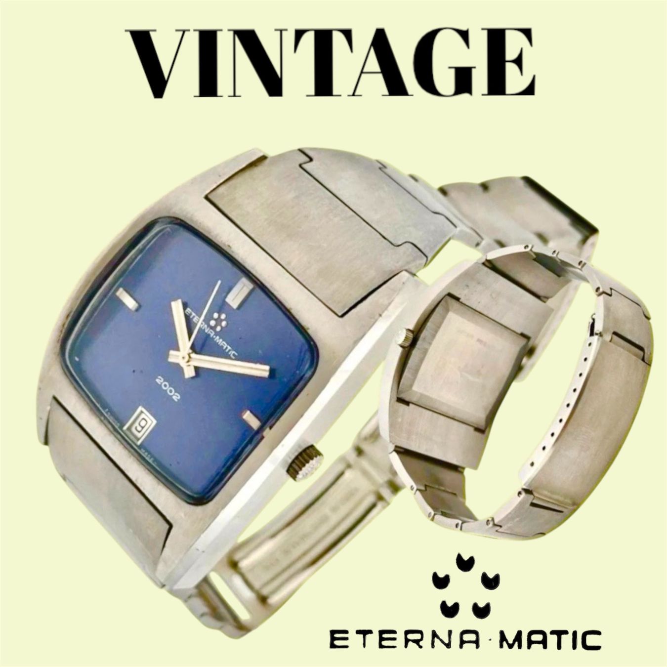 Eterna Orologi: Eterna Swiss Vintage Uhr – Usato da lyss venduto da Uhrenparadies