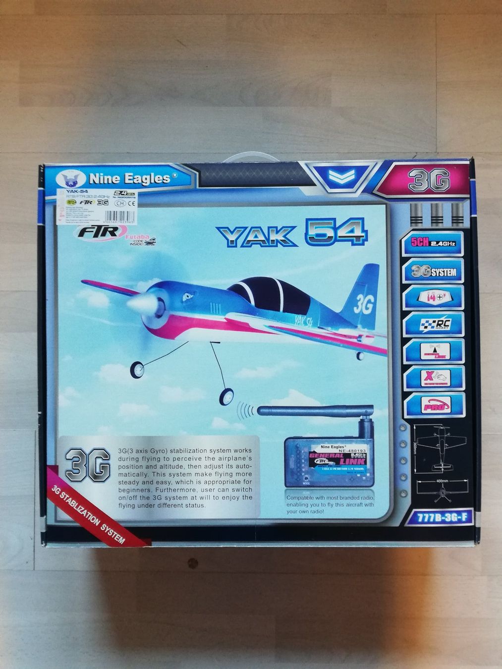 Modellismo RC: ROBBE Nine Eagles YAK 54 3G RC Flugzeug – Nuovo e nell'imballaggio originale da Flüh venduto da AMS-Modellbau