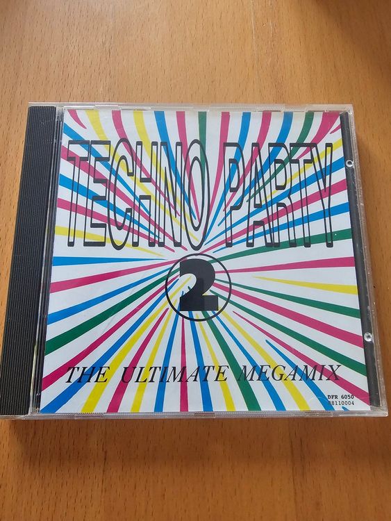 CD - Various – Techno Party 2 - The Ultimate Megamix (1991) (Gebraucht ...