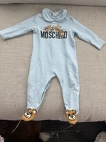 Moschino Baby Sleepsuit NP 150 CHF Size 9-12 Months, Blu