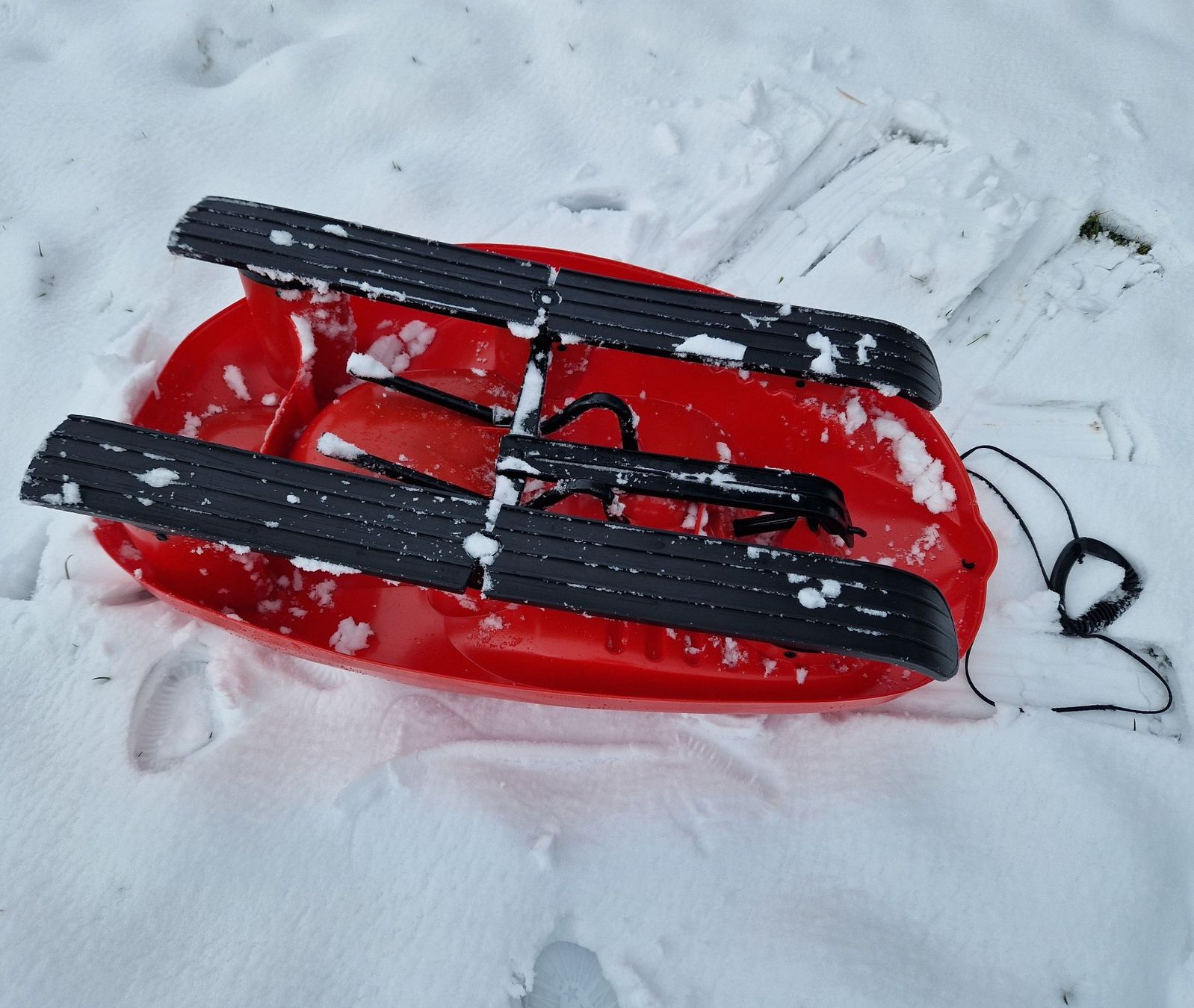 Slitta: ***KHW BobSchlitten, 2 Sitzplätze, rot*** – Usato da Gattikon venduto da psailer 4