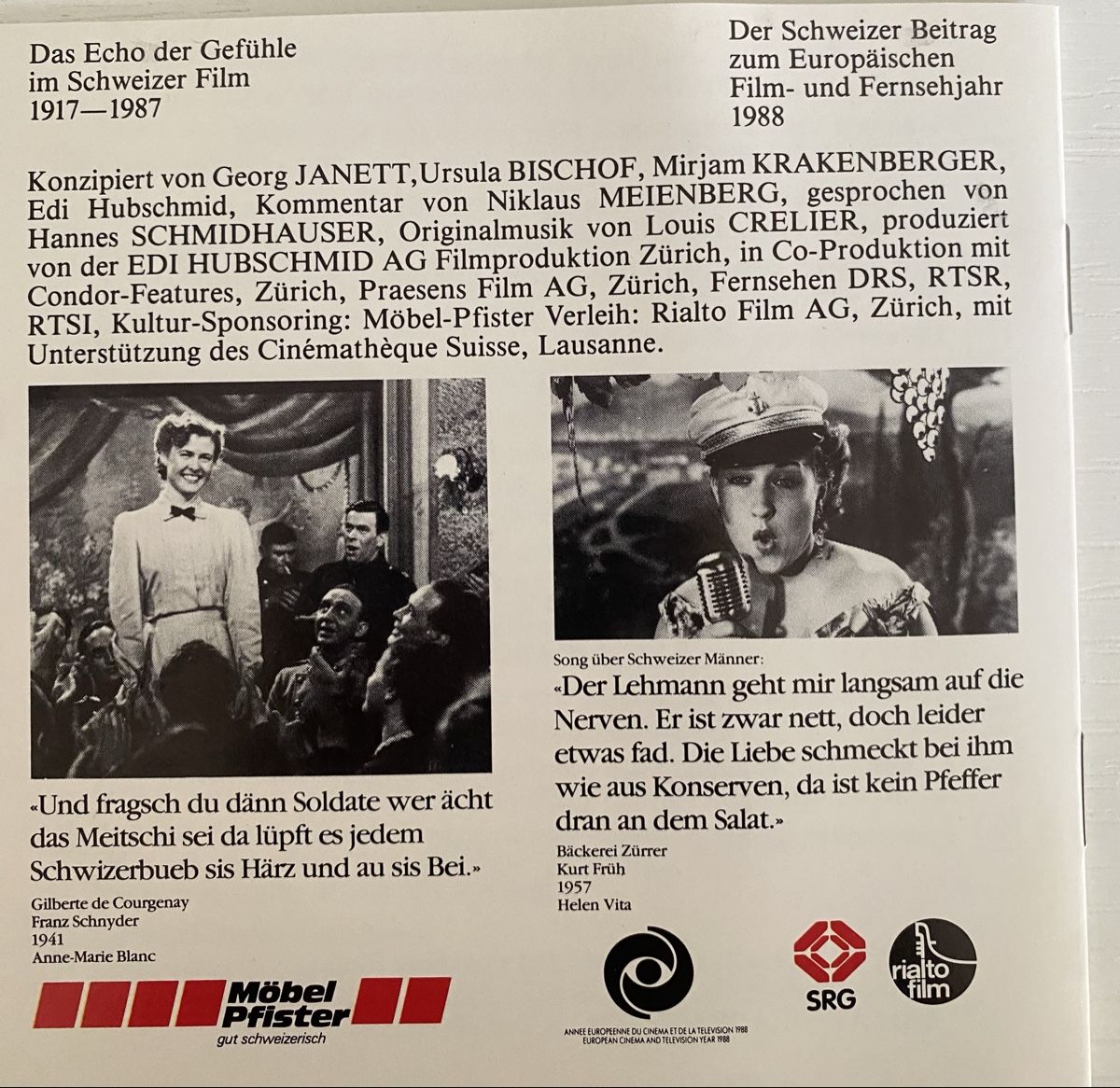 CD: Liebeserklärung – Usato da Baden venduto da Customer 2