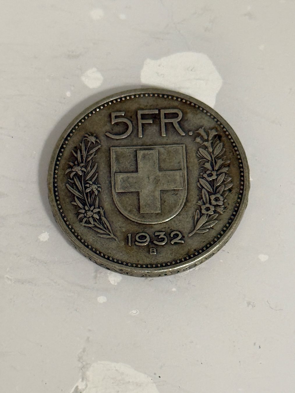 Tutti le monete: 5 Franken 1932  Silber – Usato da Wallisellen venduto da SWISS_SILVER1