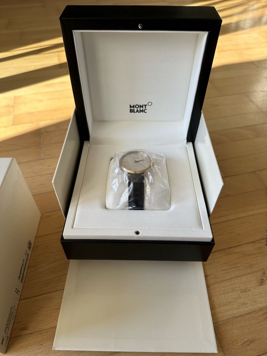 Montblanc Orologi: Montblanc Heritage Spirit Date Automatic 39mm – Nuovo e nell'imballaggio originale da Zizers venduto da 7000GR 6