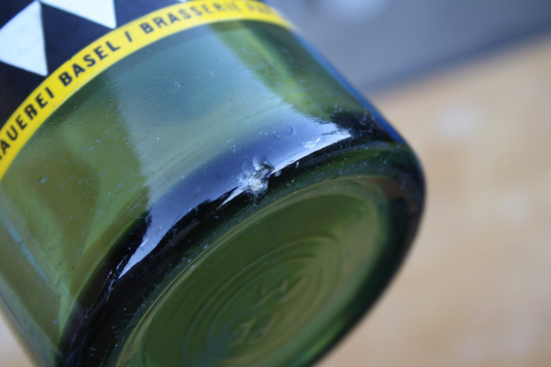 Bicchieri, Caraffe & Bottiglie: ANKER EXPORT ALTE BIERFLASCHE BÜGELFLASCHE BASEL – Usato da Wauwil venduto da Pneuedy 8