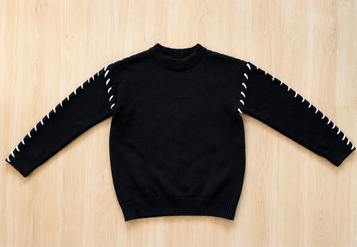 Pullover & Sweatshirts: Éclipse Noir – Signature Knit Sweater Pullover Schwarz – Gebraucht aus Kaiseraugst von ver_9hjr 2