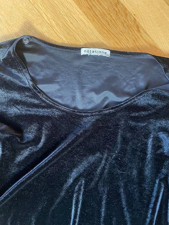 Kleiderpakete: Schwarzes Samt-Set  Hose & Oberteil – Gebraucht aus Zürich von nanniba 3