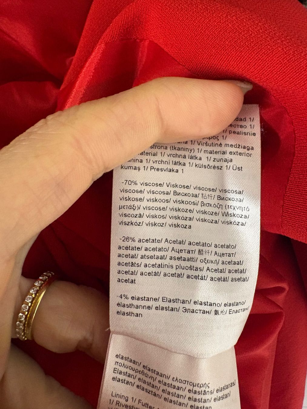 Escada Giacche: Escada Blazer rot Gr. 38 Viskose – Nuovo (secondo la descrizione) da Regensdorf venduto da secondchancefashion 5