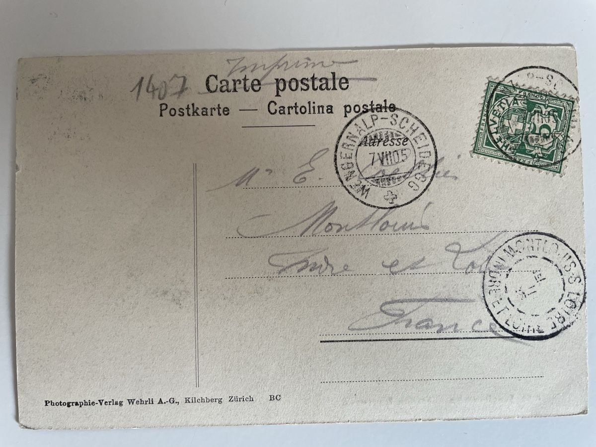 Cartoline postali: Jungfraubahn-Station Eigerwand – Usato da Faido venduto da Luca555 1