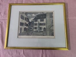 Antike Bild -Signiert (17)
