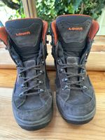Lowa Wanderschuhe Gore-Tex Grösse 41 dunkelgrau/orange