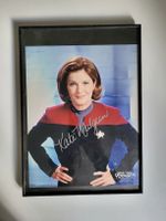 Star Trek Autogramm Kate Mulgrew gerahmt guter Zustand