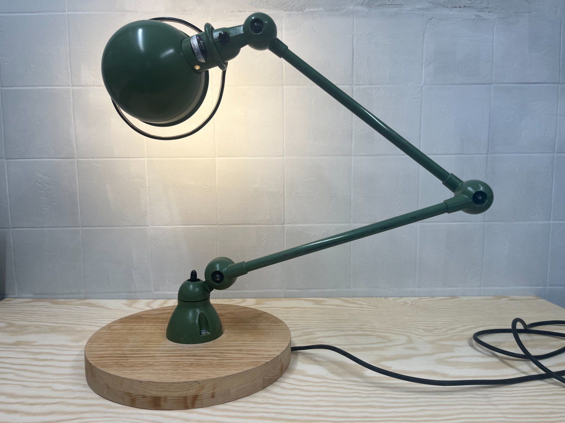 Jieldé Lampen: Jielde Industrielampe aus Frankreich – Gebraucht aus Zürich von housecat33 2