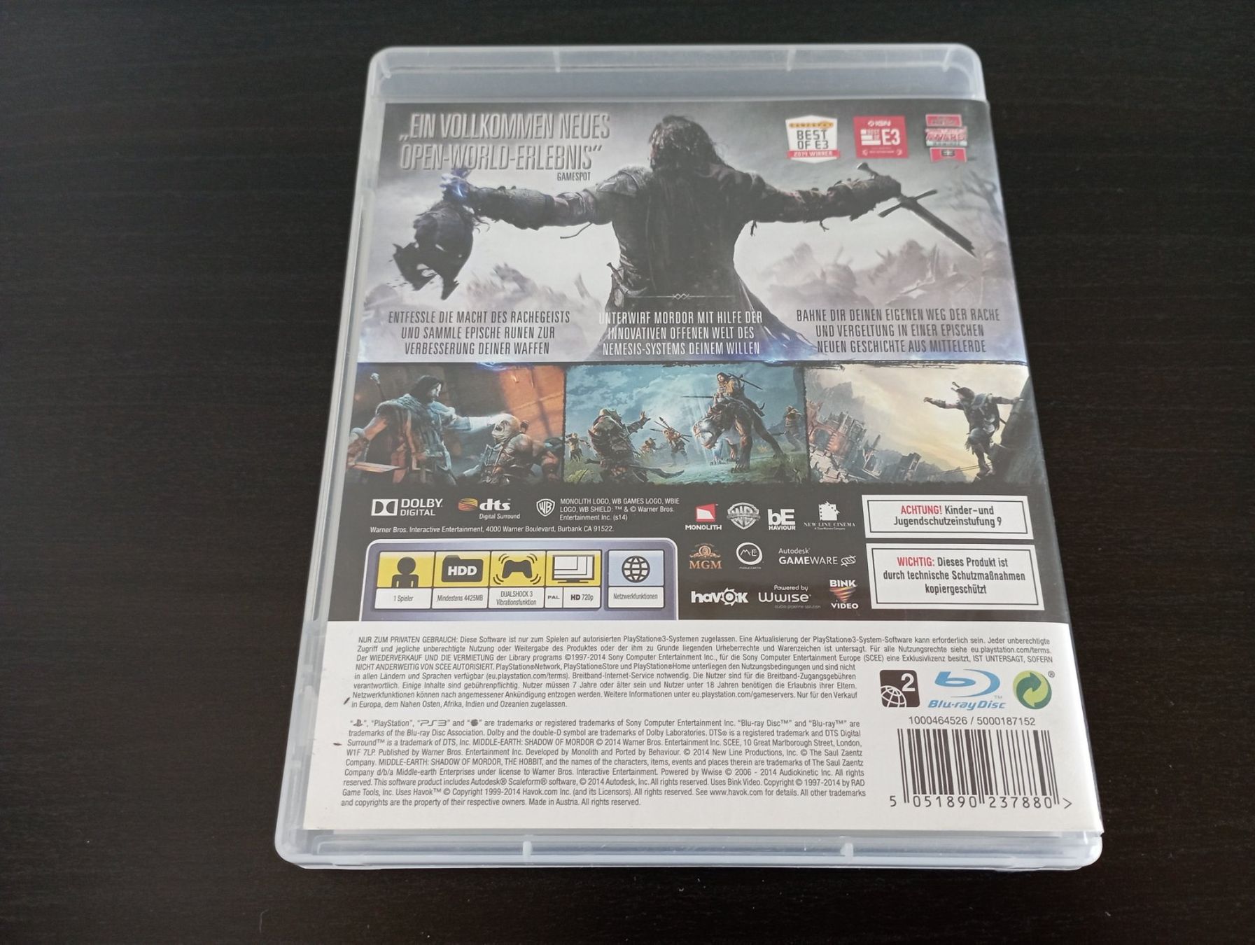 Sony Giochi: PS3 Mittelerde - Mordors Schatten – Usato da Allschwil venduto da pri_9lsr 2