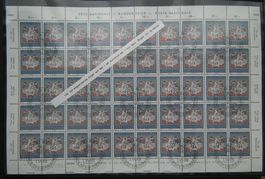 Pro Patria 1966 ABART Bogen Erstag  10. Marke