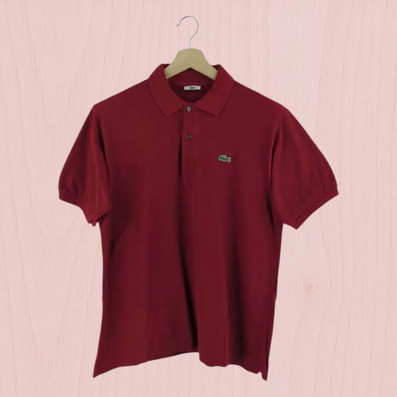 Lacoste Magliette Polo: Lacoste Poloshirt Bordeaux Grösse 5 – Usato da Le Locle venduto da sAm_2112