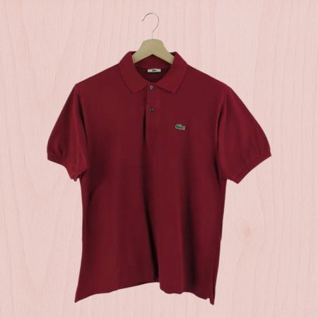 Lacoste Poloshirt Bordeaux Grösse 5