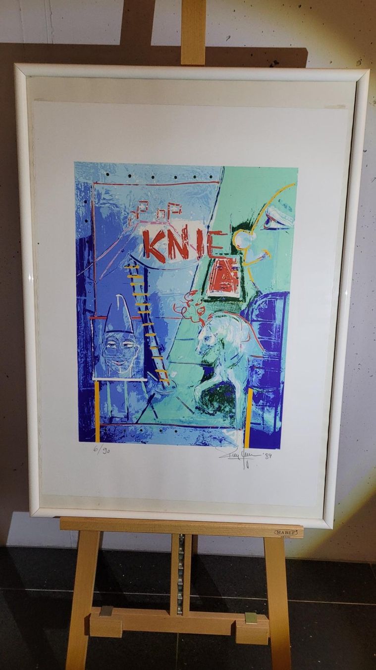Grafica & Litografie: KNIE ROLF, "In der Manege", Serigraphie – Usato da Luzern venduto da Luzern1