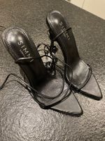 High Heels Schwarz, Grösse 38 (UK 5) Neu!