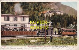 Breitlauenen - Station und Hotel (Schynige-Platte-Bahn) /az