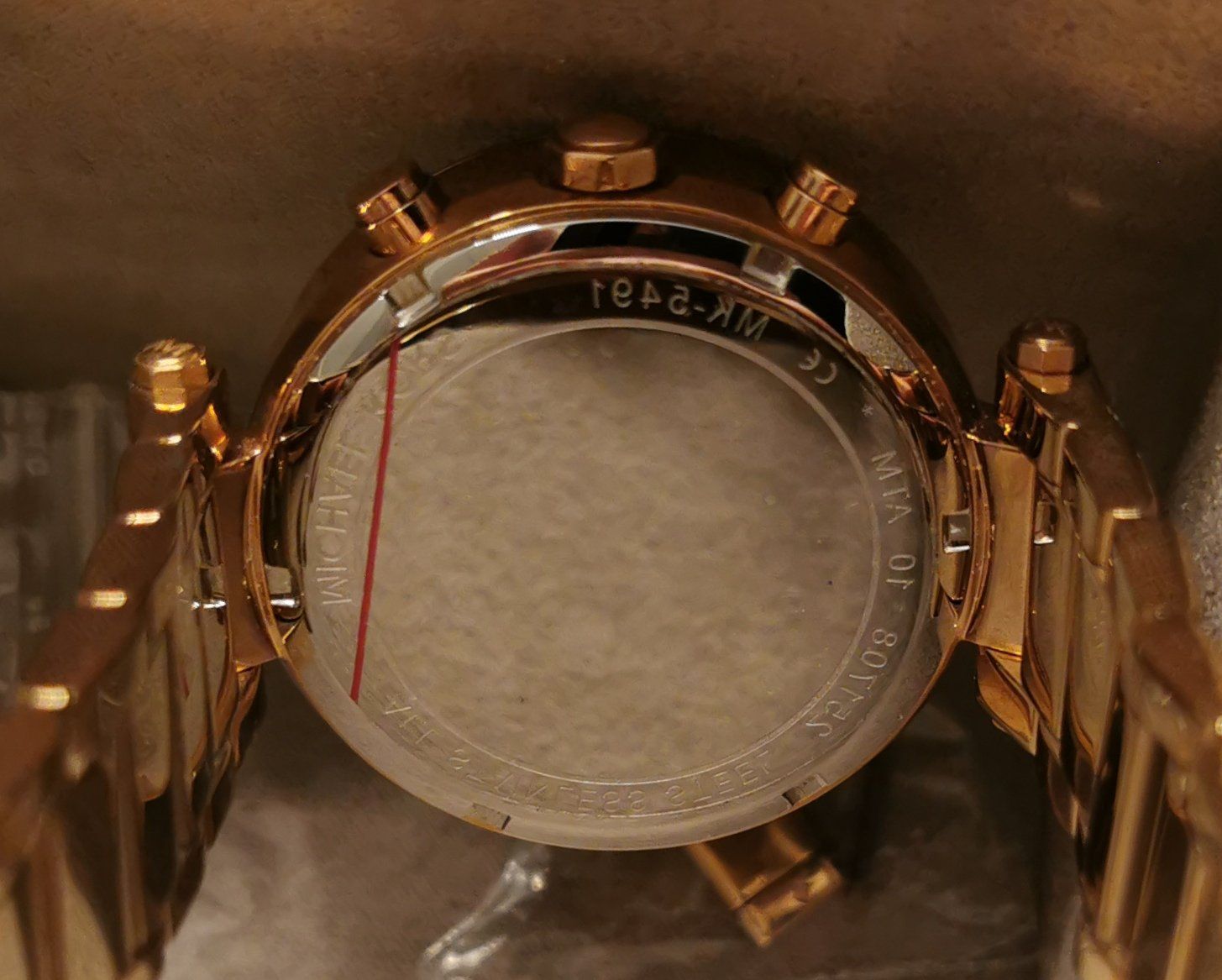 Michael Kors Orologi: Michael Kors Damen Uhr Chronograph Rose – Usato da Horgen venduto da Toscanafan 4