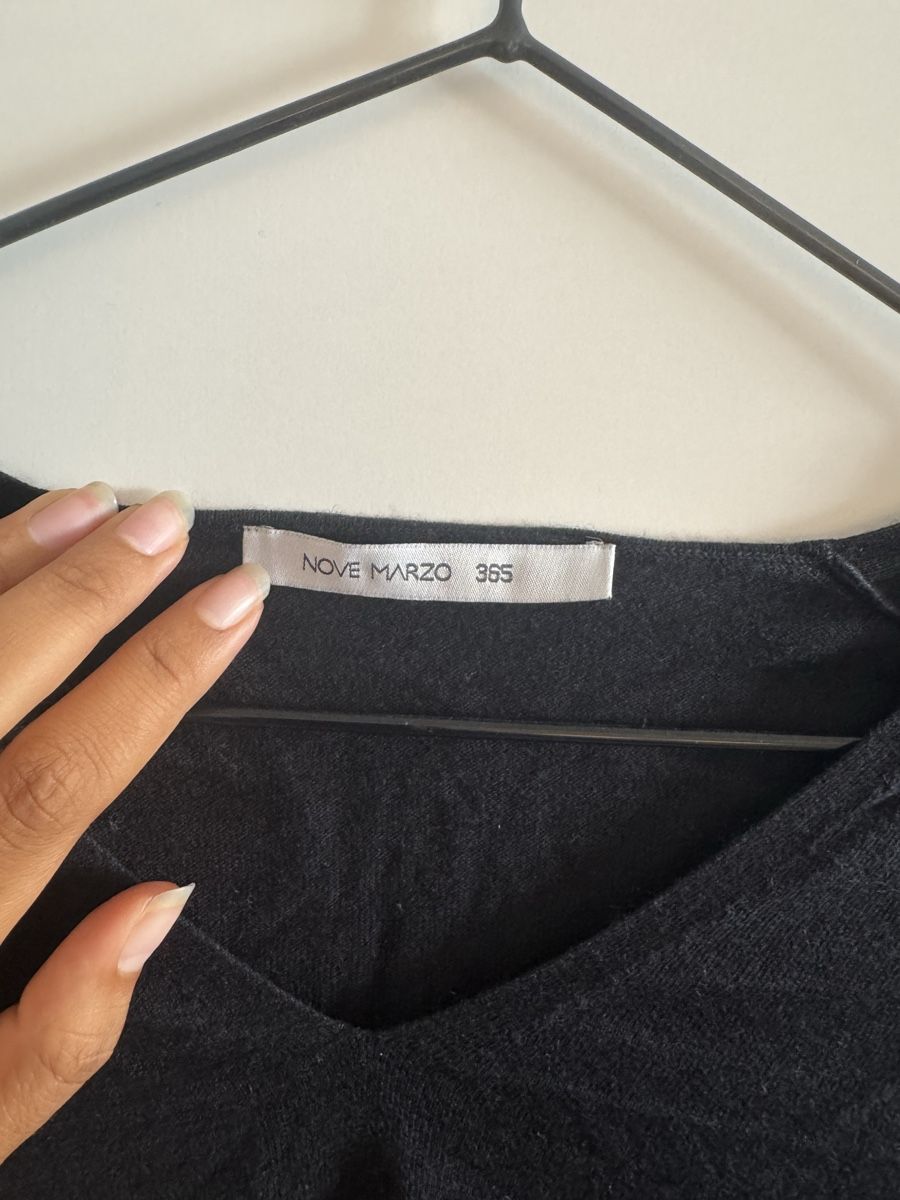 Pullover & Sweatshirts: Seide/Kaschmir Pullover, schwarz, 38 – Gebraucht aus Zürich von noura2202 1