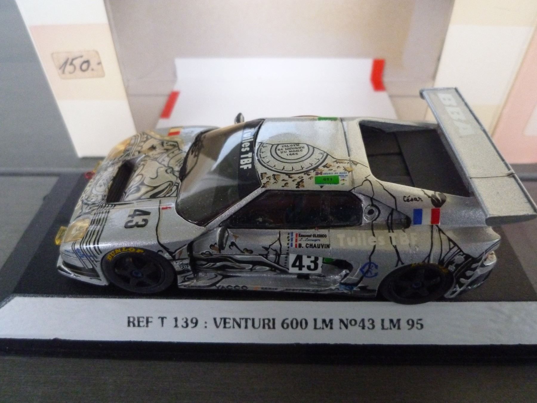 Venturi Modellini d'auto: Venturi 600 LM (Le Mans 1995) – Nuovo e nell'imballaggio originale da Flawil venduto da Imperiosud 4