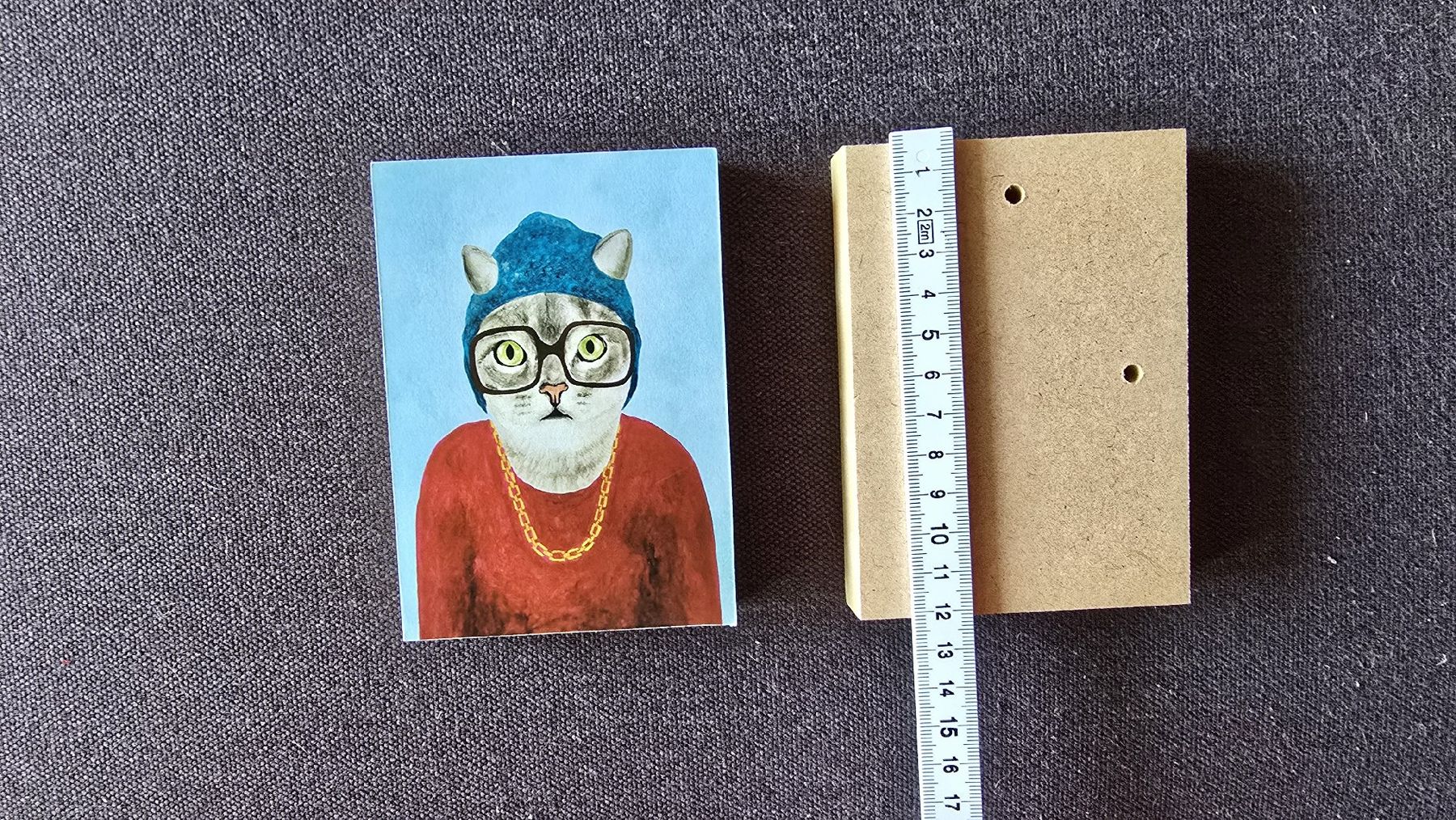 Foto & Immagini: Katzenbilder auf Holz – Usato da Triesen venduto da Vanlie 2