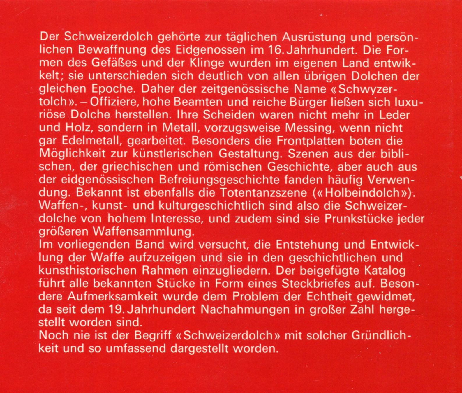 Livres: Schweizerdolch, Stichwaffe, Waffe – D'occasion à Aarau par Elmaar41 1