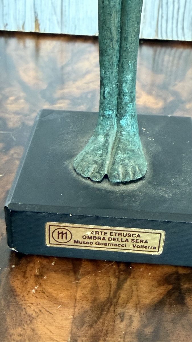 Skulpturen & Statuen: Etruskische Statuette Ombra della sera – Gebraucht aus Riedholz von Frettchen63 4