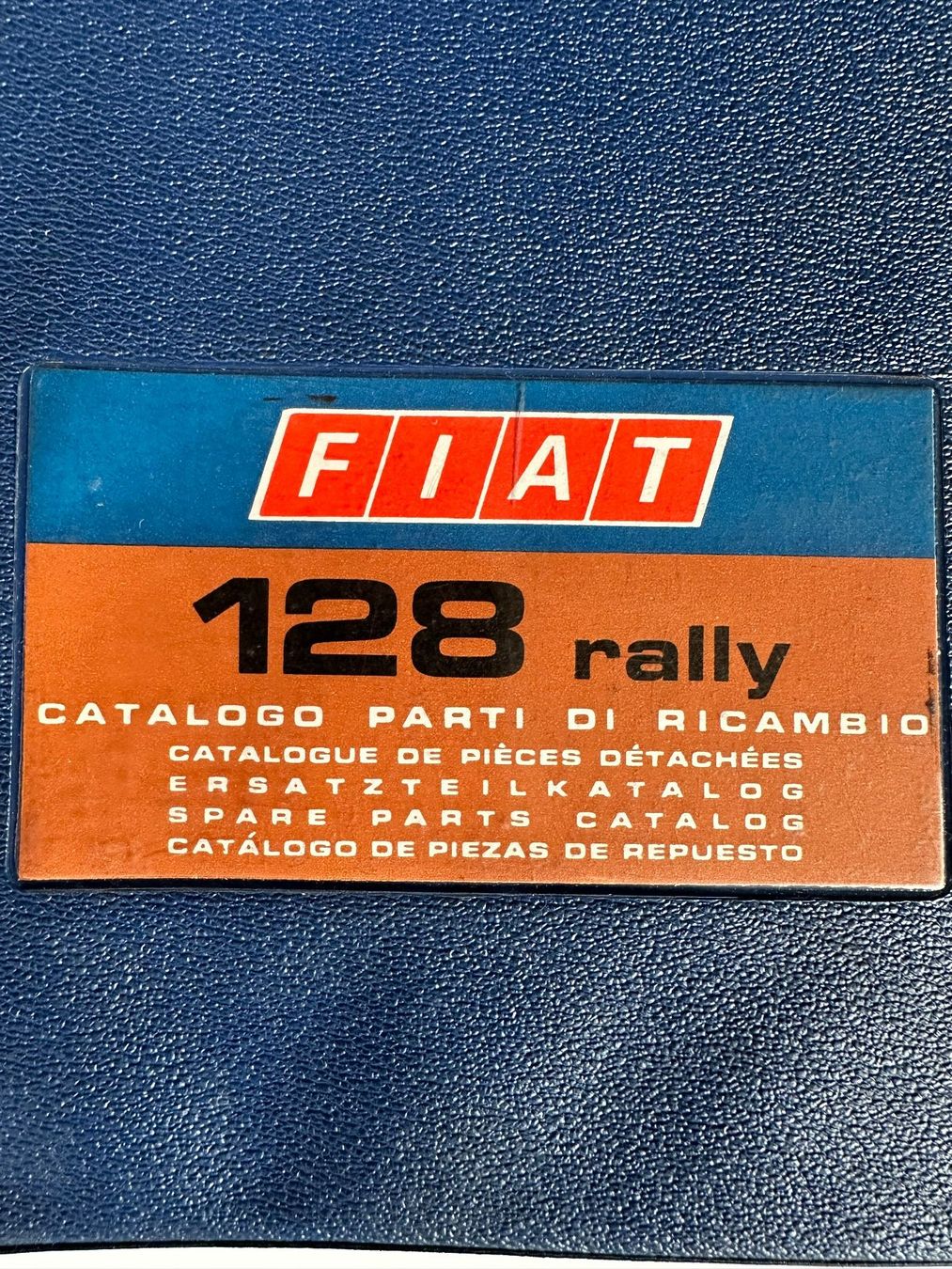 Libri: Ersatzteilkatalog , Fiat 128 Rally , Oldtimer – Usato da Boswil venduto da pavo1 1
