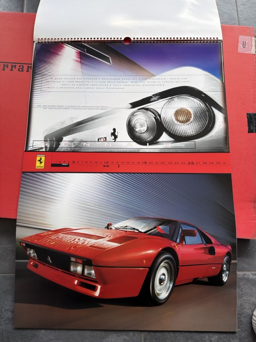 Ferrari Calendari: Original Ferrari Kalender 2003 – Usato da Wolfwil venduto da Rolex1 2