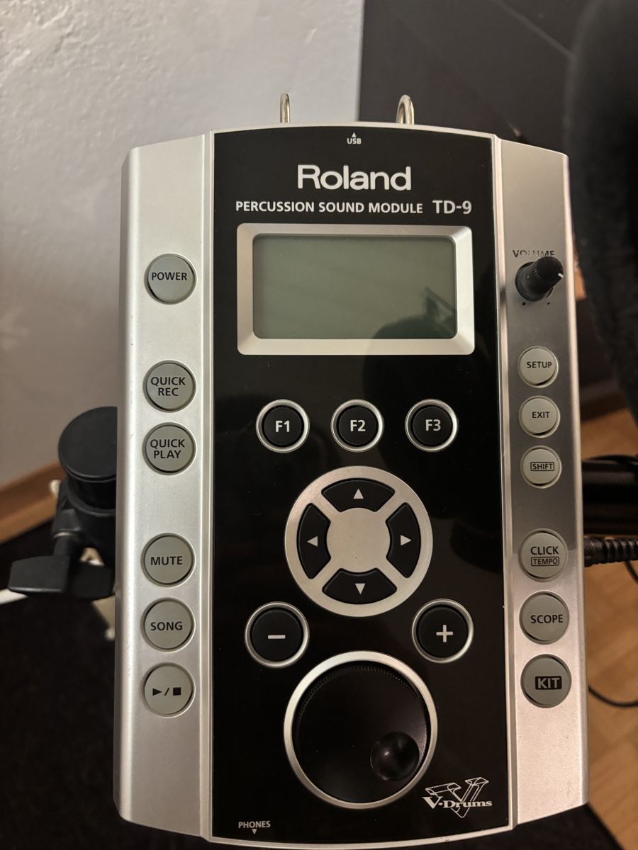 Roland Musikinstrumente: Elektronisches Drumset Roland TD - 9 – Gebraucht aus Buttisholz von lue_pfk6 5