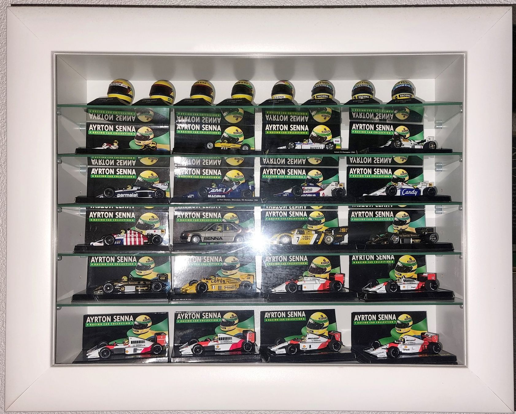 Minichamps Modellini d'auto: COLLECTION AYRTON SENNA – Nuovo (secondo la descrizione) da Peseux venduto da Black-Falcon