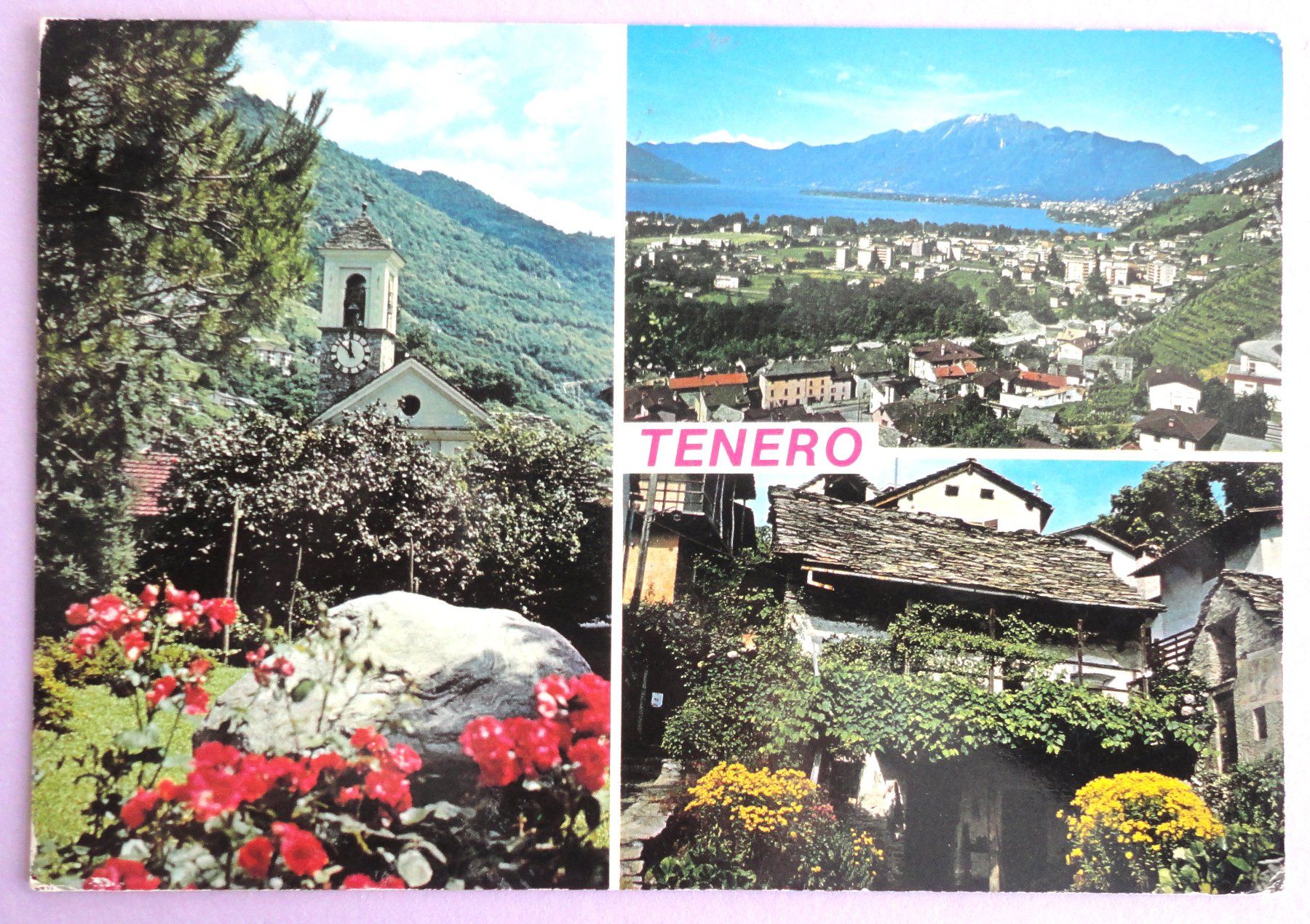 Ansichtskarten: Tenero - Lago Maggiore – Defekt aus Fétigny von Billy2miny